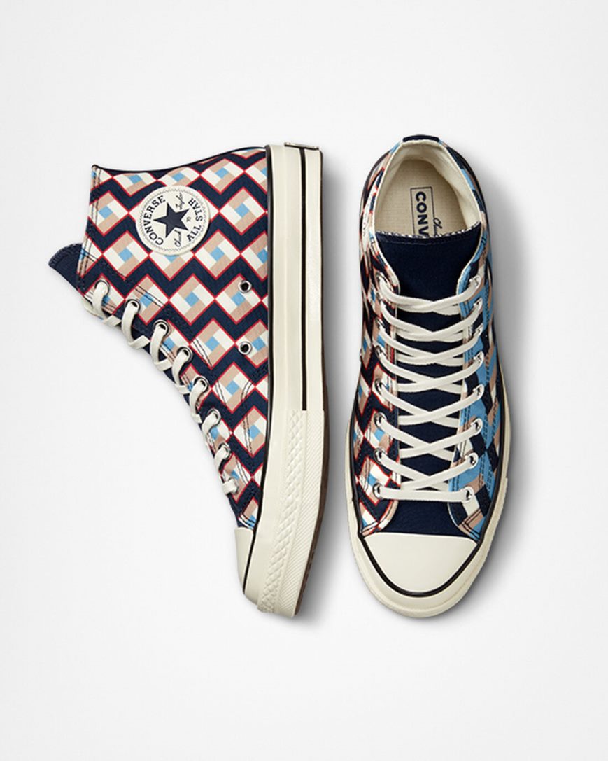 Tenisky Vysoke Converse Chuck 70 Twisted Classics Damske Obsidian Modre | SK IDNGJ7